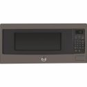 GE PEM31EFES 24 Countertop Microwave Oven With 1.1 Cu. Ft. Capacity  10 Power Levels  Sensor Cooking Controls  Optional Hanging Kit and Control Lockout