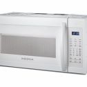Insignia NS-OTR16WH9 - Microwave oven - over-range - 1.6 cu. ft - 1000 W - white with built-in exhaust system