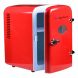 Frigidaire Portable Retro 6-can Mini Fridge EFMIS129, Red - Manufacturer Refurbished - 0