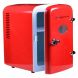 Frigidaire Portable Retro 6-can Mini Fridge EFMIS129, Red - Manufacturer Refurbished - 1