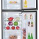 RCA 4.5 Cu Ft Two Door Mini Fridge with Freezer RFR459 Stainless Steel - 3
