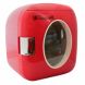 Uber Appliance UB-XL1 12-Can Retro Portable w/ Warmer Mini Fridge, Red - 0