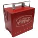 Coca-Cola 6 Can AC/DC Retro Electric Cooler by Koolatron (4.2 Quarts/4 Liters) - 0