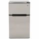Igloo 3.2 Cu Ft Compact Fridge Stainless Steel-2 Door - 0