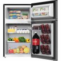 Avanti 3.1 Cu Ft Two Door Compact Refrigerator RA31B3S, Stainless