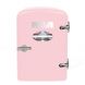 RCA (RMIS129-PINK) Portable Retro Mini Fridge - 0