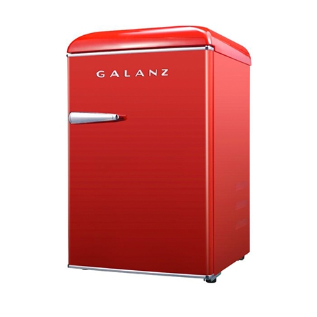 Galanz (GLR25MRDR10) 2.5 cu. ft. Retro Compact Refrigerator Reviews ...