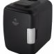 Cooluli Classic 4-Liter Portable Cooler/Warmer Mini Fridge, Black - 0