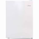 Midea 2.4 Cu Ft Compact Refrigerator with Freezer WHS-87LW1, White