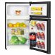 Avanti 3.1 cu.ft. Counter-high Refrigerator- Black - 1