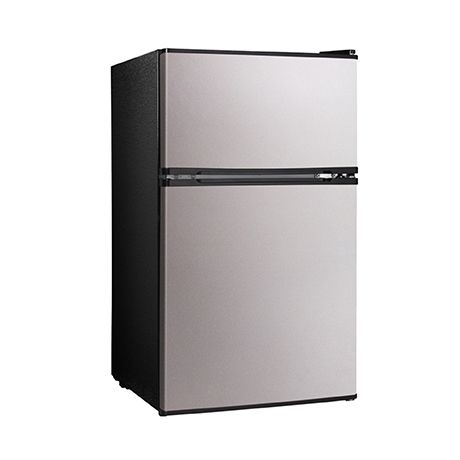 Midea (WHD-113FSS1) 3.1 cu. ft. Compact Refrigerator and Freezer ...