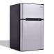 3.2 cu ft. Compact Stainless Steel Refrigerator - Gray - 0