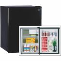 PerfectAire 2.6-Cu. Ft. Single-Door Compact Refrigerator in Black