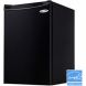 MicroFridge SnackMate All Refrigerator, Black - 2.6 cu ft. - 0
