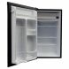 MicroFridge SnackMate Refrigerator with Ice Compartment Black - Black - 3.2 cu ft. - 1