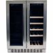 Azure 24-Inch 5 Cu. Ft. / 20 Bottle Dual Zone Beverage/ Wine Center - 0