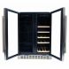 Azure 24-Inch 5 Cu. Ft. / 20 Bottle Dual Zone Beverage/ Wine Center - 2