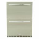 Blaze 23.5-Inch 5.1 Cu. Ft. Outdoor Rated Stainless Steel Double Drawer Refrigerator