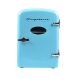 Frigidaire (EFMIS129-BLUE) Mini Retro Beverage Fridge - 0