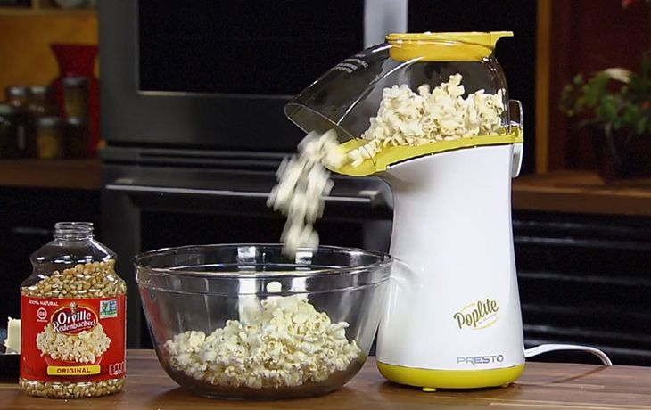 Presto Poplite Gourmet Hot Air Popcorn Popper Model 04820 Brand New