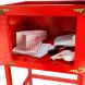 Superior Popcorn Company Hot and Fresh Popcorn Popper Machine With Cart - 8 oz, Red - 2