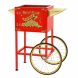 Superior Popcorn Company Hot and Fresh Popcorn Popper Machine With Cart - 8 oz, Red - 3