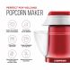 Chefman Electric Perfect Pop Volcano Popcorn Maker with Removable Serving Bowl, Healthier & Faster Than Microwave, No Oil Needed, Mess Free, Dishwasher Safe Parts, Family Size, 12 Cups, Red - 1