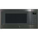 GE Appliances PES7227BLTS 25 Inch 2.2 cu.ft. Capacity Countertop Microwave Black Stainless Steel