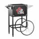 TopStar Black Commercial Quality Popcorn Machine with Cart, 12oz by Great Northern Popcorn - 3