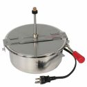 8 Ounce Replacement Kettle- For 8 Oz Popcorn Machines- 860W- Includes Lid & Stirrer- For Use with Superior & Great Northern Popcorn Company Poppers