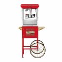 Great Northern 10 oz. Perfect Popper Popcorn Machine with Cart - Red