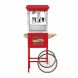 Great Northern 10 oz. Perfect Popper Popcorn Machine with Cart - Red - 0