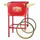 Red Replacement Cart for Larger Roosevelt Style Great Northern Popcorn Machines - 0