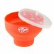Chef Buddy Microwave Popcorn Popper Bowl  healthy way to pop without oil in a collapsible bowl by - 2