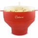 The Original Salbree Microwave Popcorn Popper with Lid, Silicone Popcorn Maker, Collapsible Bowl BPA Free - 14 Colors Available (Red) - 0