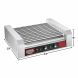 30 Hot Dog Roller Machine- 11 Rollers, Hotdog or Sausage Grill -Electric Countertop Cooker, Drip Tray & Dual Zones by Great Northern Popcorn - 1