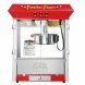 Great Northern Pasadena Popcorn Popper Machine with Cart, 8 Ounce, Red - 1