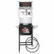 Great Northern TopStar Black Commercial Quality Popcorn Machine with Cart, 12oz - 2