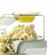 PC-486W NIL, 5 inches deep x 7.5 inches wide x 10.5 inches tall, White, This classic hot air popcorn machine pops 8 cups of popcorn in just 2-3 minutes By Brentwood - 3