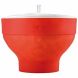Lekue Microwave Popcorn Popper/ Popcorn Maker, Red - 0
