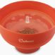 The Original Microwave Popcorn Popper with Lid, Silicone Popcorn Maker, Collapsible Bowl BPA Free (Red) - 3