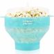Colonel Popper Popcorn Popper Microwave Popcorn Maker Silicone Air Popper (Fresh Mint) - 0