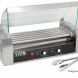 VIVO Electric 12 Hot Dog & Five (5) Roller Grill Cooker Warmer Machine with Cover (HOTDG-V205) - 0