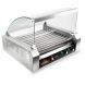 Olde Midway Electric 30 Hot Dog 11 Roller Grill Cooker Machine 1200-Watt with Cover - Commercial Grade - 1