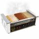 KapscoMoto HOM-019 Hot Dog Grill Roller Commercial 18 Maker Warmer Cooker Machine - Stainless Steel - 0