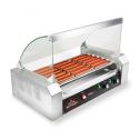 Olde Midway (ROLL-PRO18) Electric 18 Hot Dog 7 Roller Grill Cooker Machine