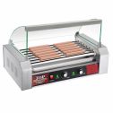 Commercial Quality 18 Hot Dog 7 Roller Grilling Machine W/ Cover 1400Watts by Great Northern Popcorn
