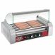 Commercial Quality 18 Hot Dog 7 Roller Grilling Machine W/ Cover 1400Watts by Great Northern Popcorn - 0