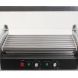 Hot Dog Grill Cooker Machine with cover for 18 Hotdog 7 Roller - 1