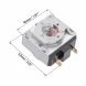 Time Controller Timer Switch 90 Minutes 90M Round Shaft Replacement Timer for Electronic Microwave Oven Cooker 1pcs - 1